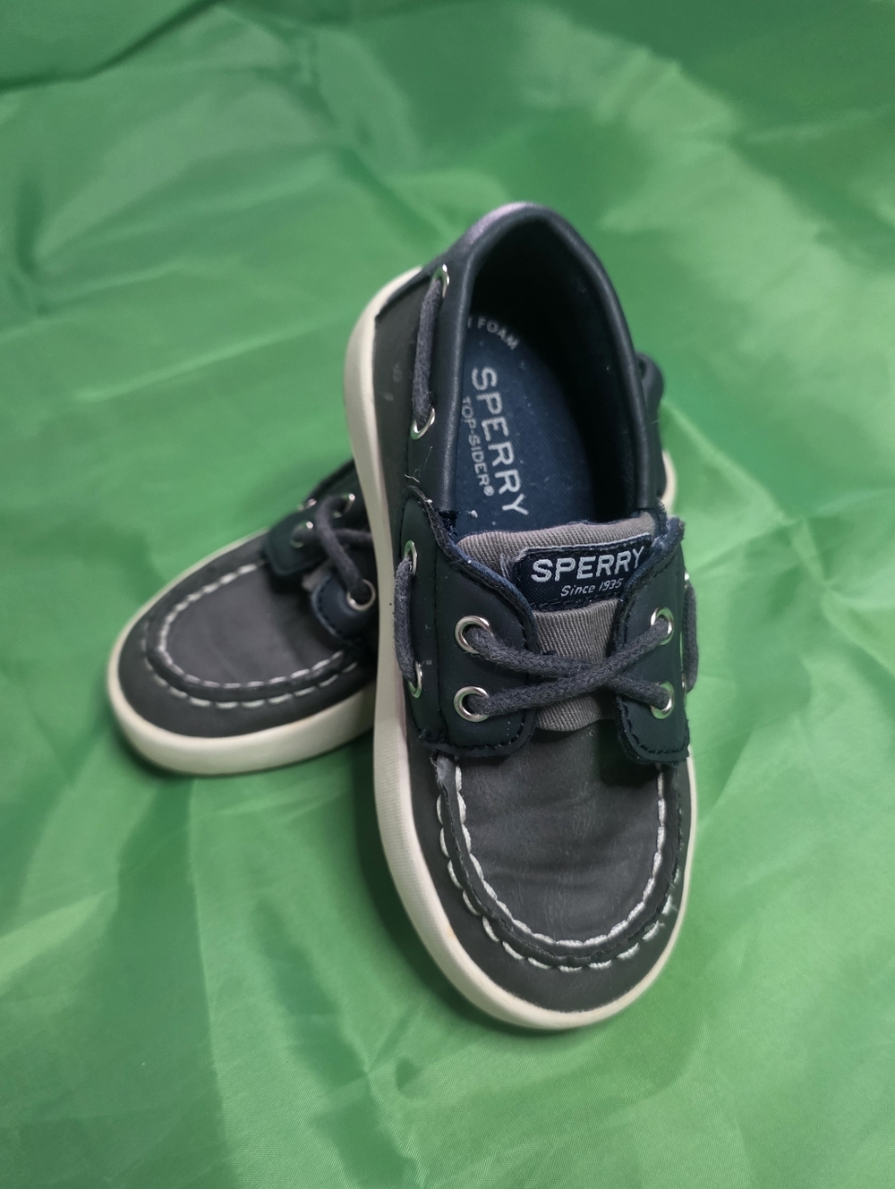 Sperry Kids Navy Blue Boat Shoes